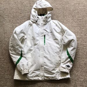 Columbia titanium Omni Tech winter jacket
